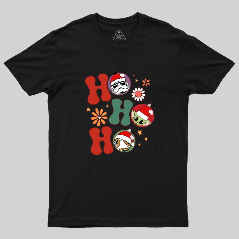 Baby Yoda HOHOHO Geek T-Shirt