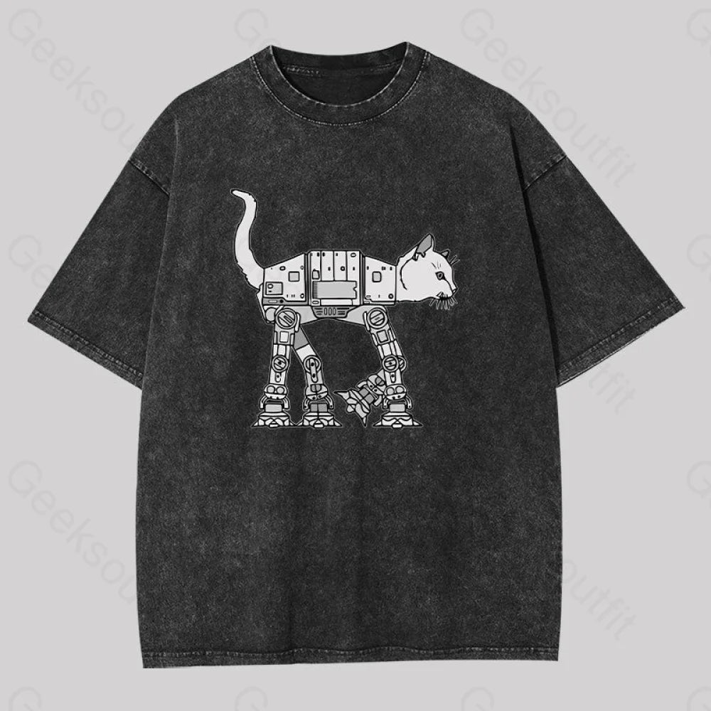 Catwars Geek Washed T-shirt