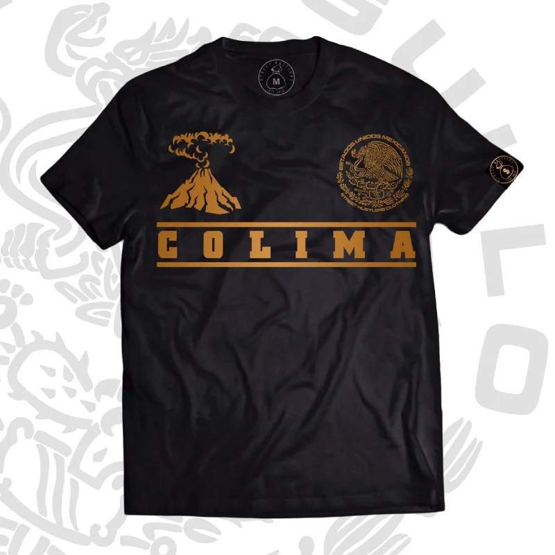 COLIMA CLASSIC BLACK T-SHIRT