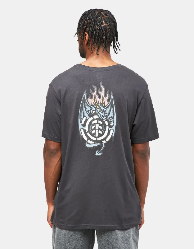 Element Dragon T-Shirt - Off Black