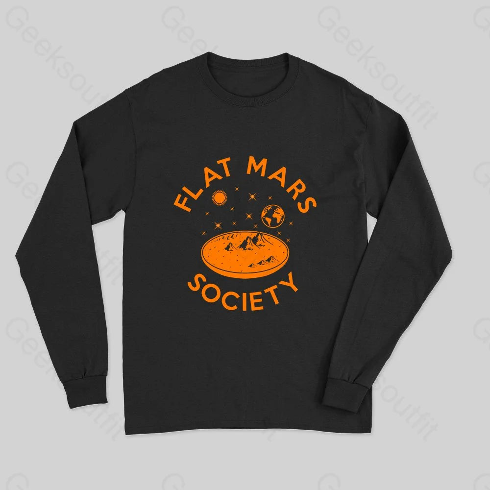 Flat Mars Long Sleeve T-Shirt