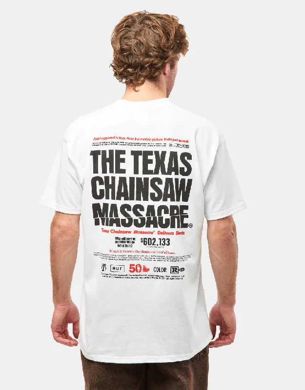 HUF x Texas Chainsaw Massacre Box Office T-Shirt - White