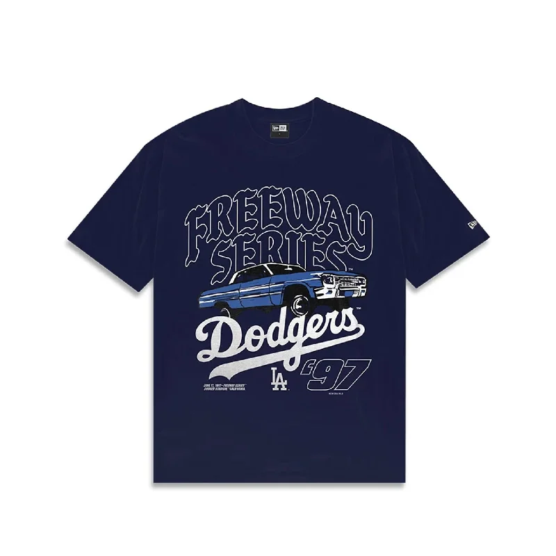 LA Dodgers Freeway Series Dark Blue T-Shirt