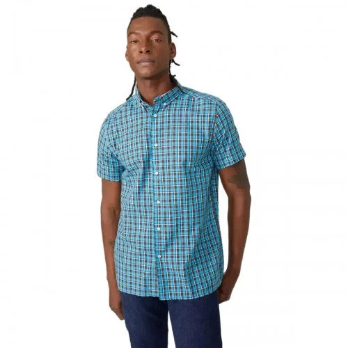 Mantaray Mens Double Checked Shirt