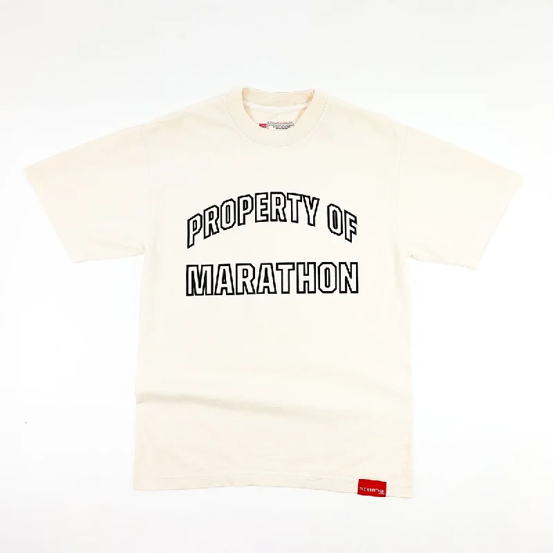 Marathon Property T-Shirt - Bone