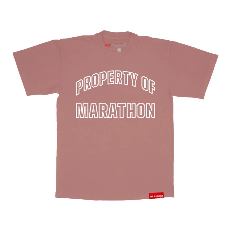 Marathon Property T-Shirt - Mauve