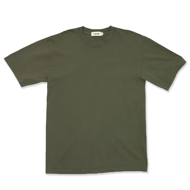 Marathon Ultra Leisure T-Shirt - Olive