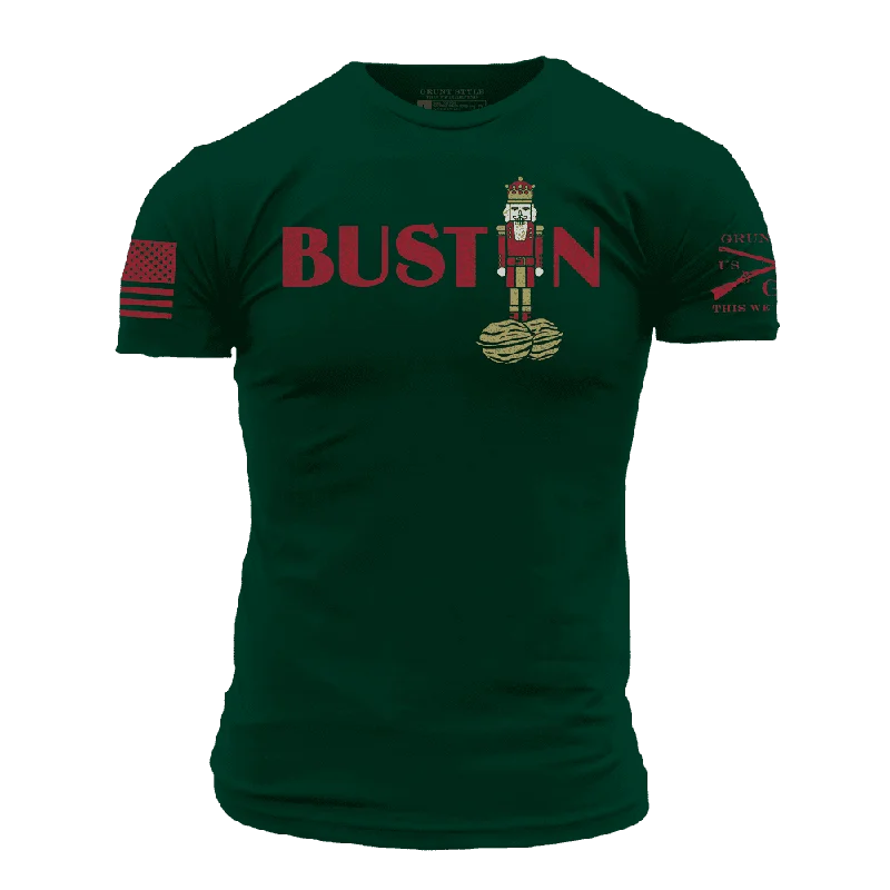 Bustin' T-Shirt - Forest Green