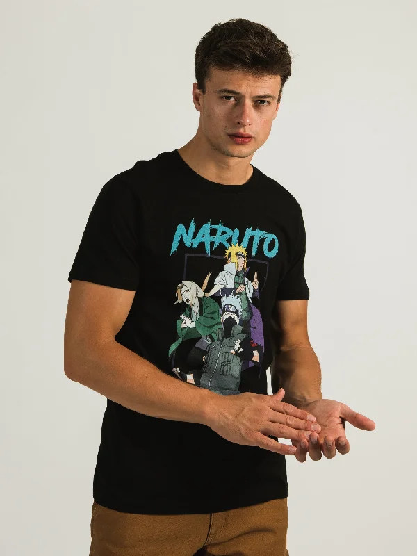 NTD APPAREL NARUTO SHIPPUDEN GROUP T-SHIRT  - CLEARANCE