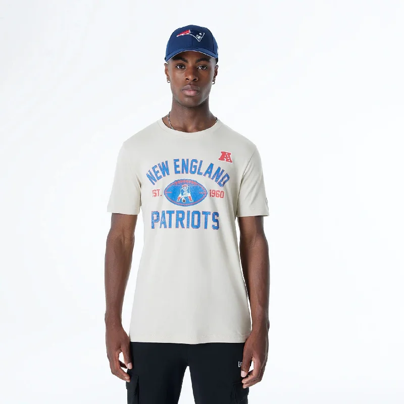 New England Patriots NFL 3rd Down Historic Light Beige T-Shirt