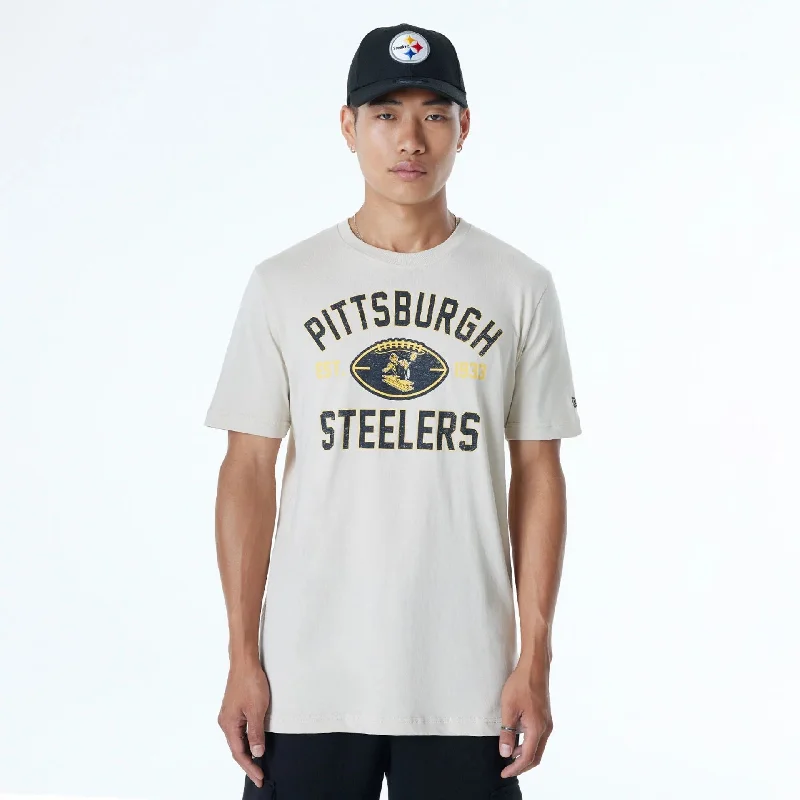 Pittsburgh Steelers NFL 3rd Down Historic Light Beige T-Shirt