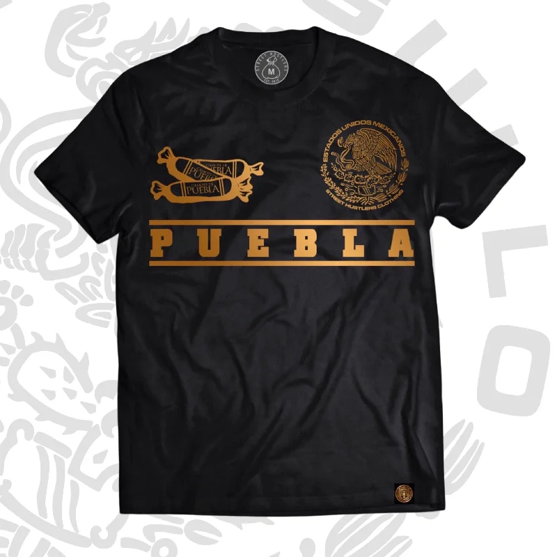 PUEBLA BLACK T-SHIRT