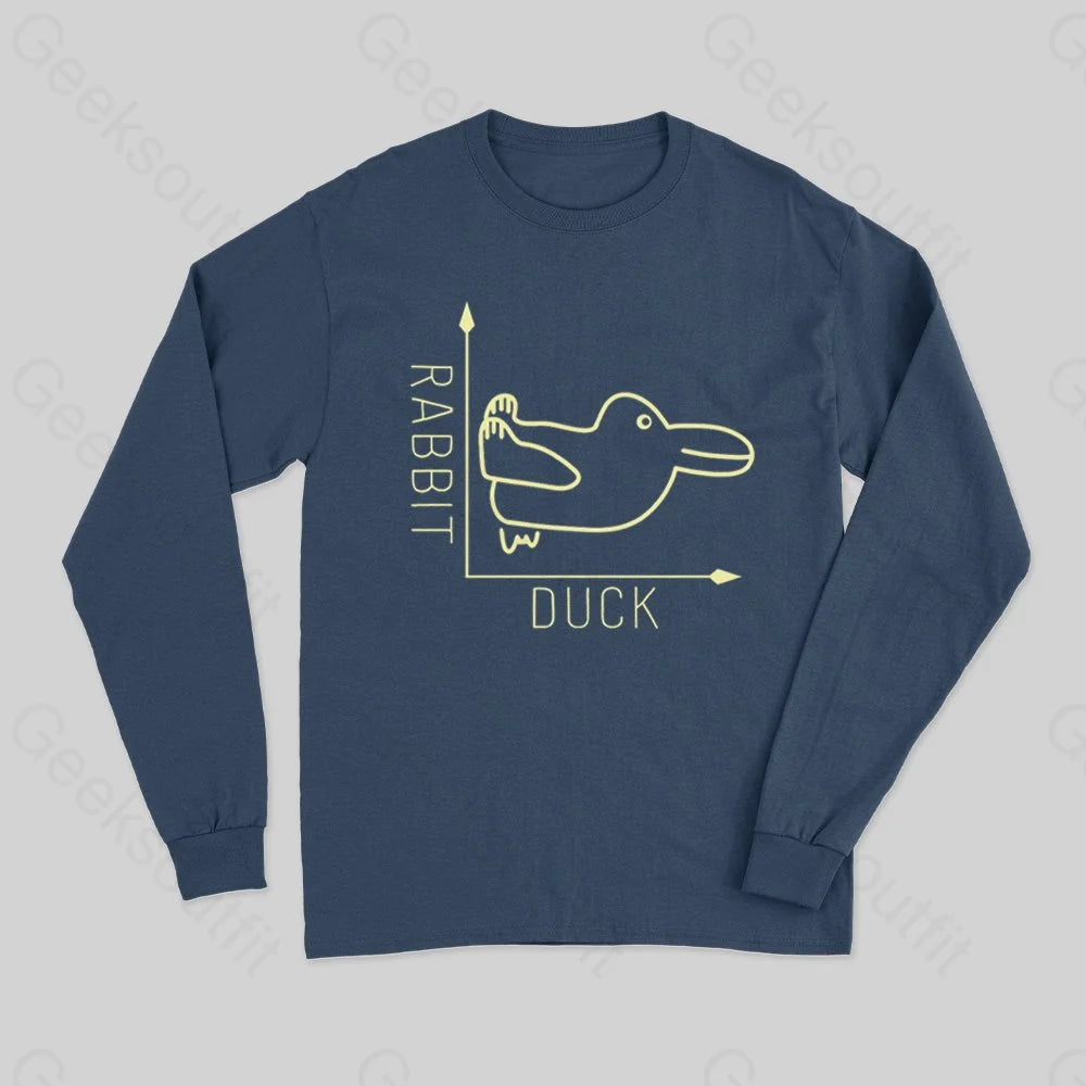 Rabbit or Duck Long Sleeve T-Shirt