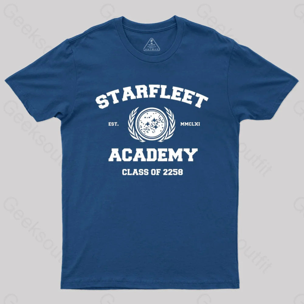 Starfleet Acadmey Class of 2258 White T-Shirt