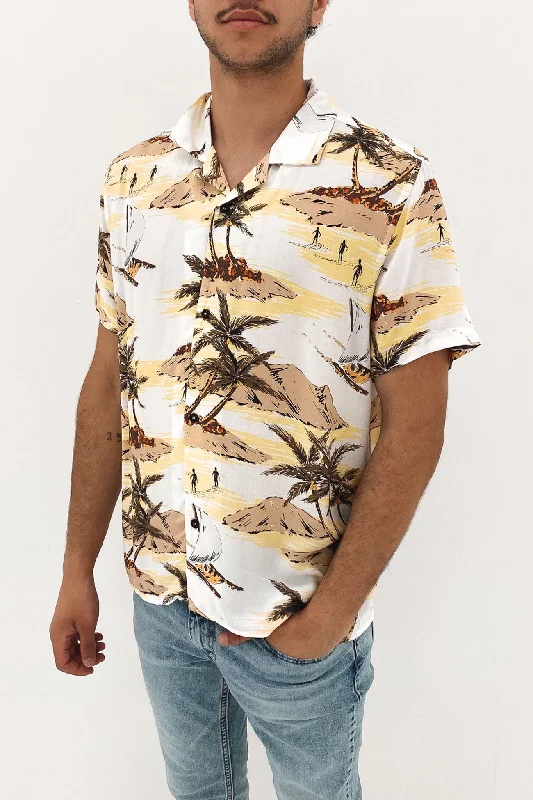 Tropic Short Sleeve Shirt Butter