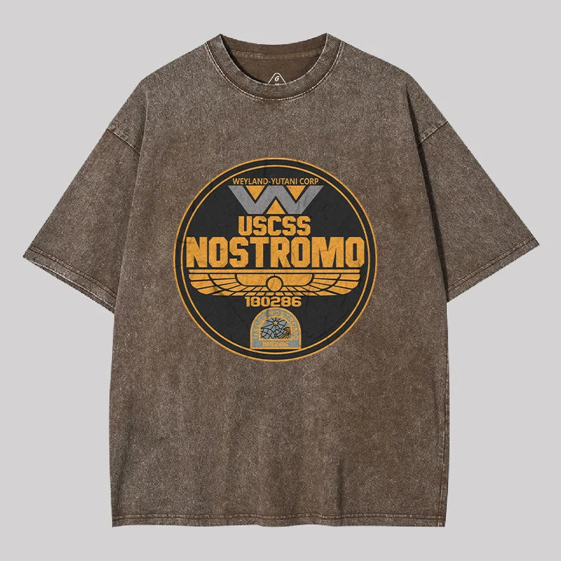 USCSS Nostromo 22 Washed T-shirt