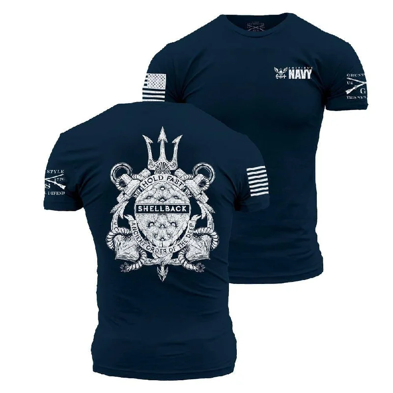 USN - Shellback Seal T-Shirt - Navy