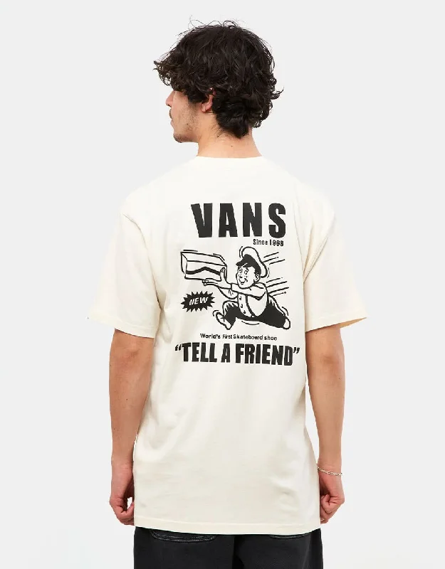 Vans Quick Wind T-Shirt - Antique White