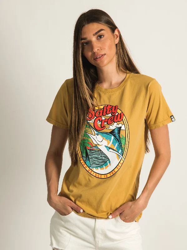 SALTY CREW LA PLAYA BOYFRIEND T-SHIRT - CLEARANCE