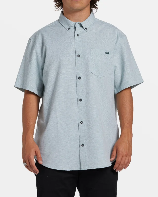 All Day Short Sleeve Shirt - Jade Stone