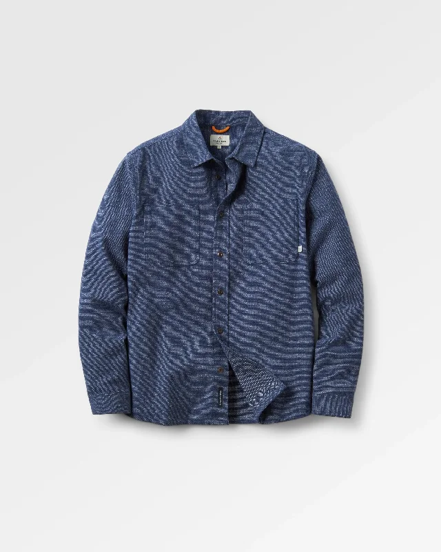 Backcountry Flannel Shirt - Rich Navy/Birch