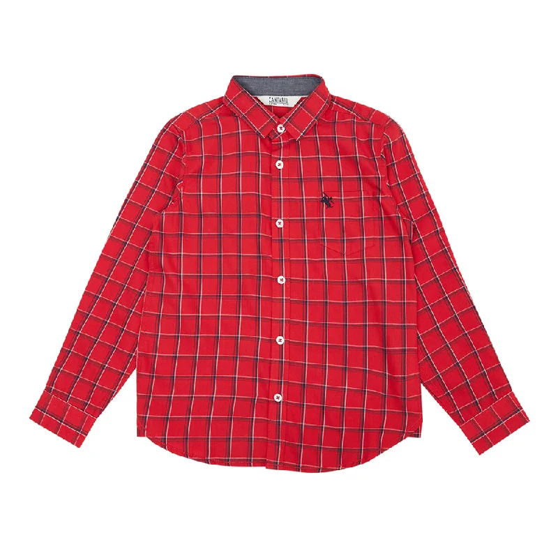 Boys Red Shirt