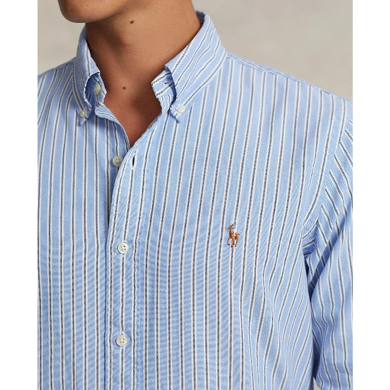 Polo Ralph Lauren - Oxford Shirt - Stripe - Blue & White