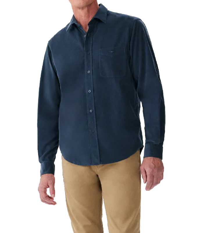 R.M.Williams - Classic Shirt - Corduroy - Navy Blue