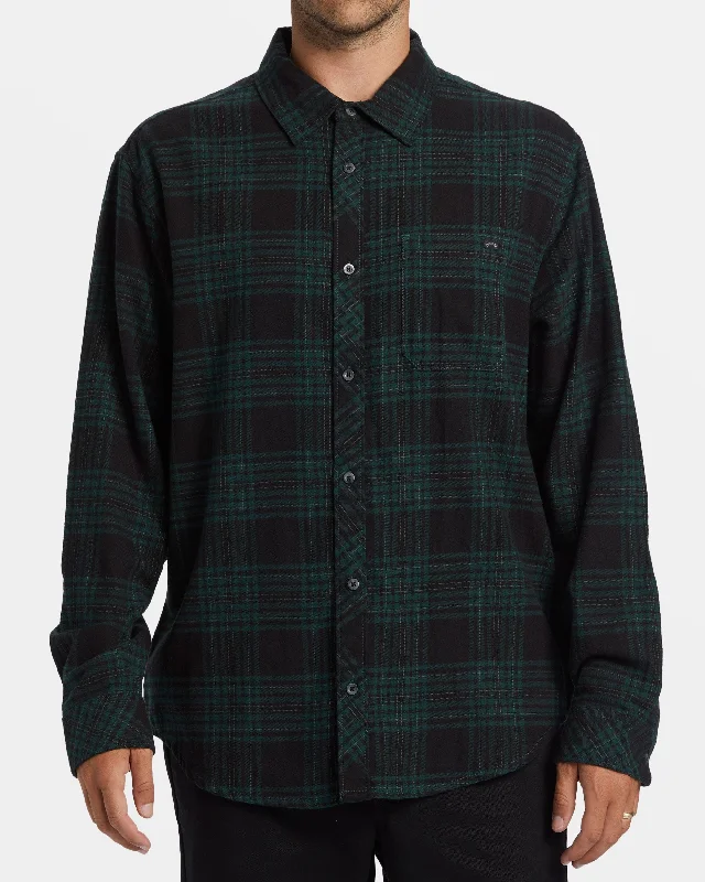 Coastline Flannel Shirt - Black