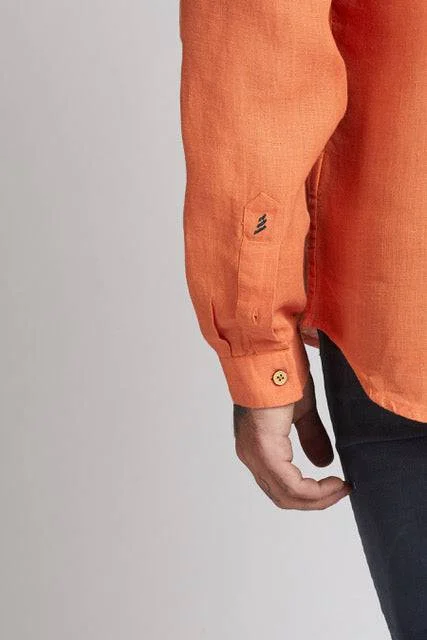 Delta Asymmetric Shirt Orange