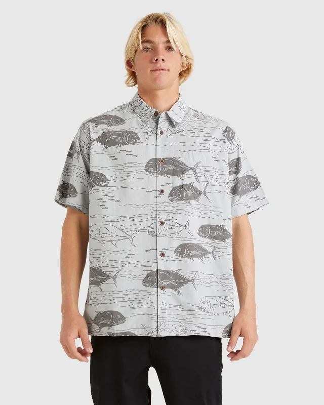 Mens Dive Sites Short Sleeve Shirt