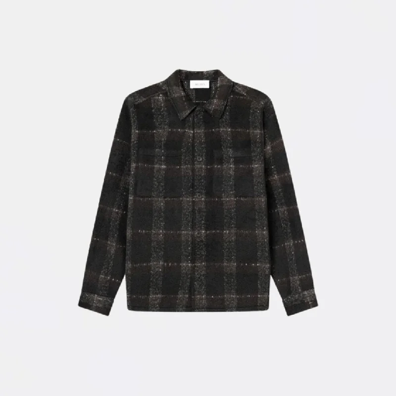 Jayce Overshirt 2.0 (Black + Charcoal)