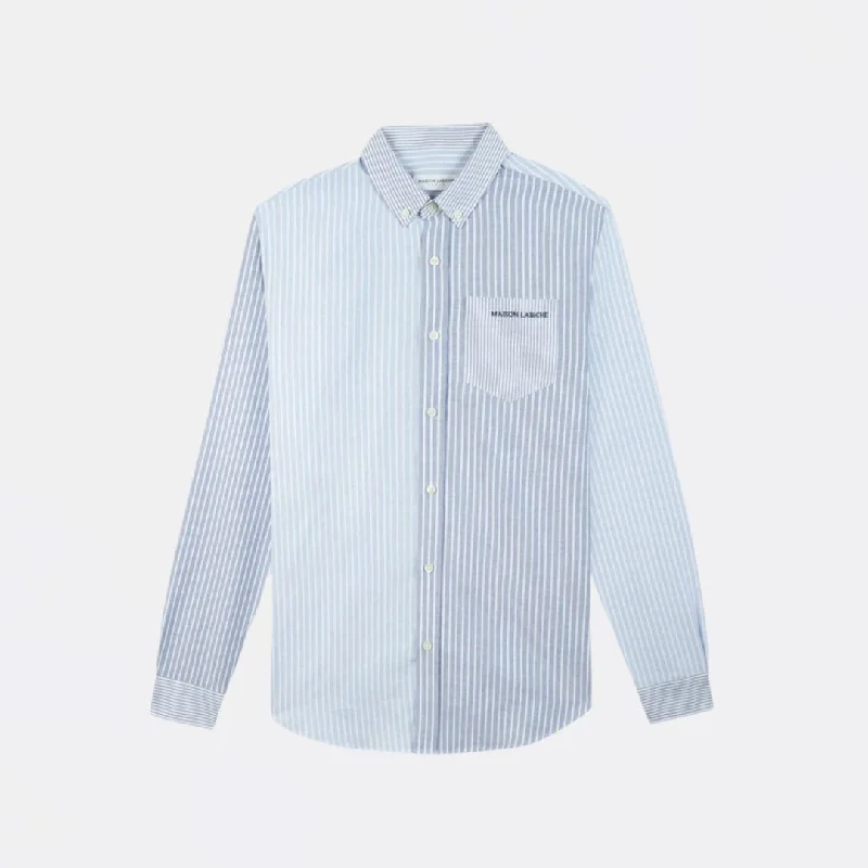 "Maison Labiche" Bonne Graine Oxford Shirt (Patchwork Ox)