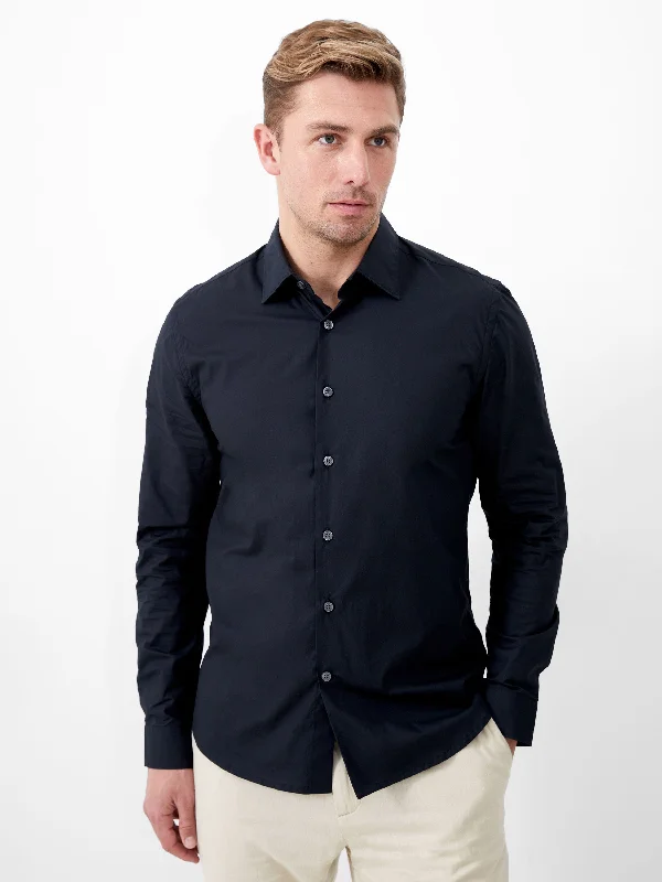 Long Sleeve Poplin Shirt