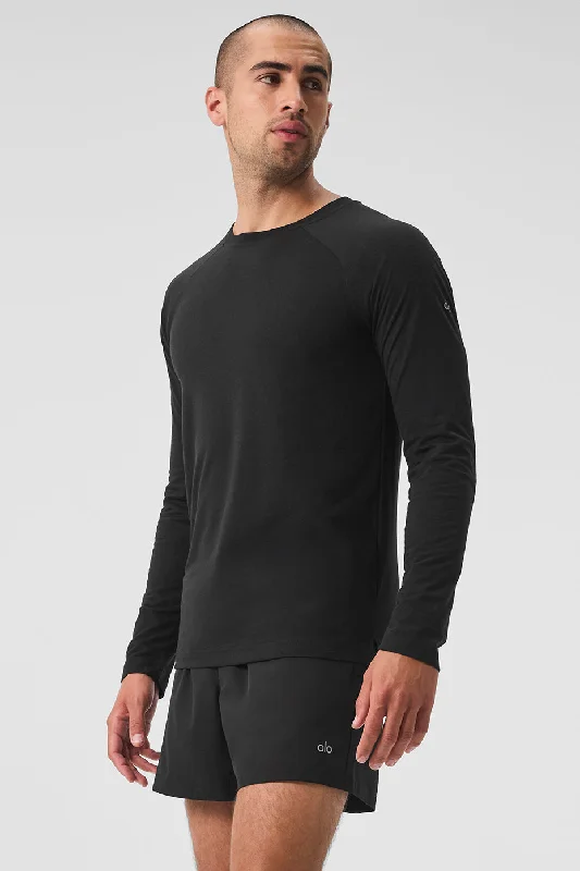 Triumph Long Sleeve Tee - Black