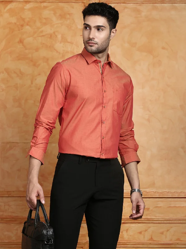 Men 100% Cotton Copper Shirt G105