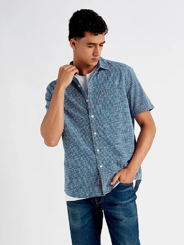 Men's Printed Regular Fit Shirt