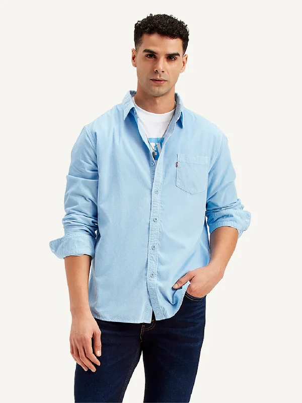 Men's Solid Regular Fit Shirt