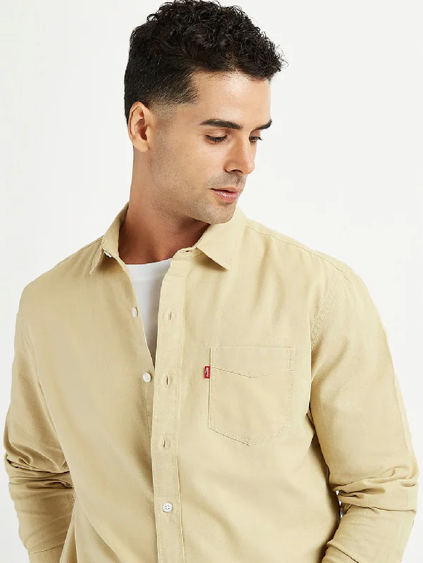 Men's Solid Regular Fit Shirt