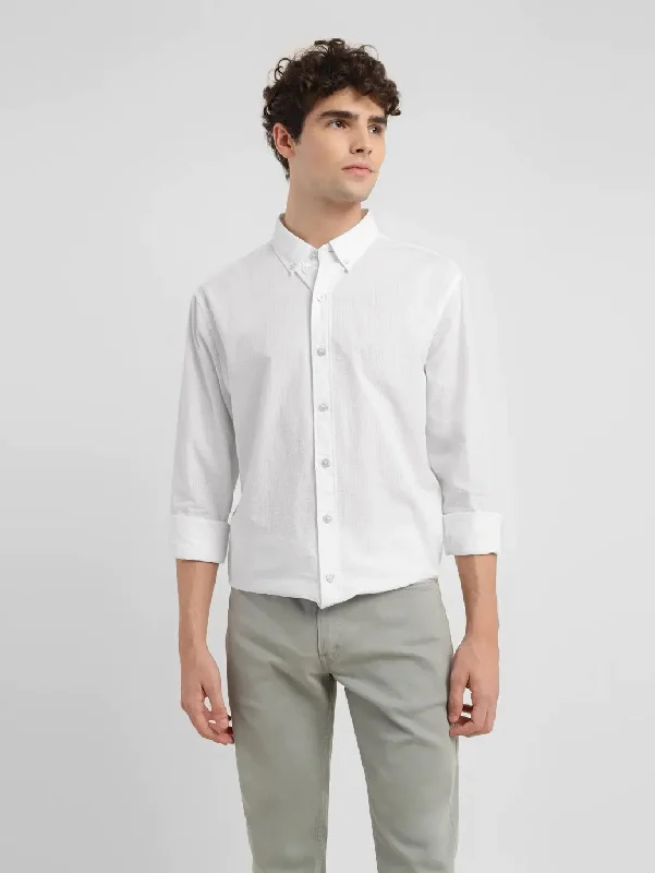 Men's Solid Slim Fit Shirt