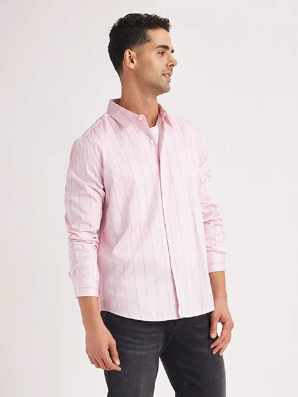 Men's Striped Slim Fit Shirt