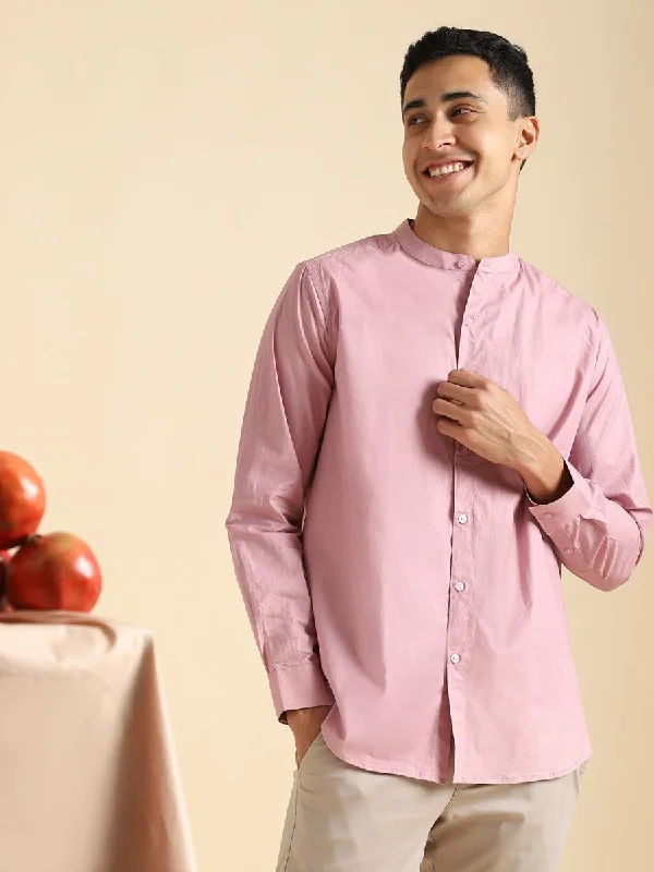 Purple Haze Shirt - Organic Cotton & Naturally Dyed - Round Neck