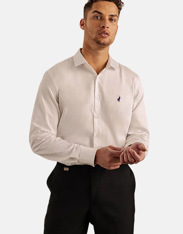 Polo Custom Fit Greig White Shirt