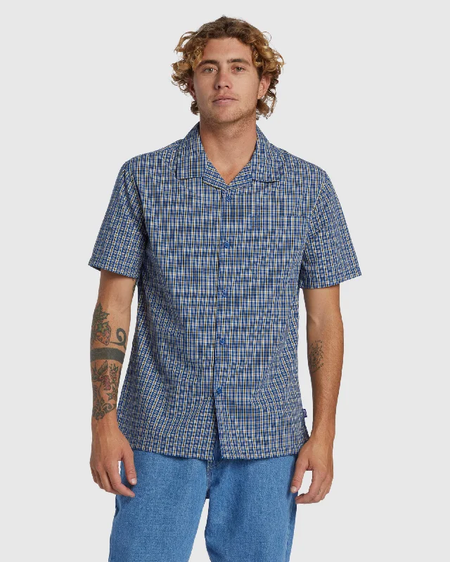 Mens Saturn Casual Short Sleeve Shirt