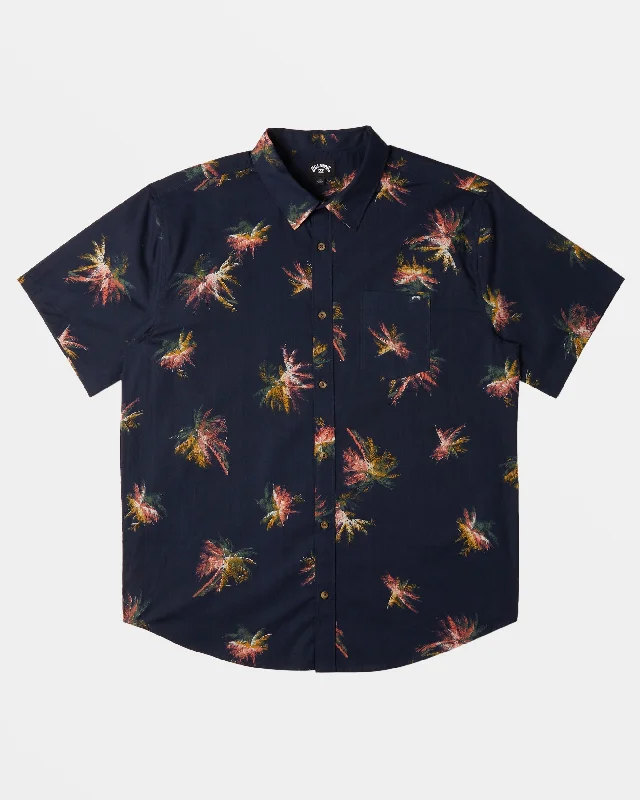 Sundays Mini Short Sleeve Shirt - Dusty Navy