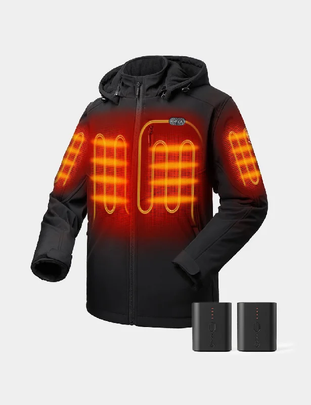 Bundle Deal - Men's Dual Control Heated Jacket & Extra Mini 5K Battery