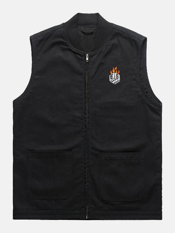 Empire Flaming Dice Vest