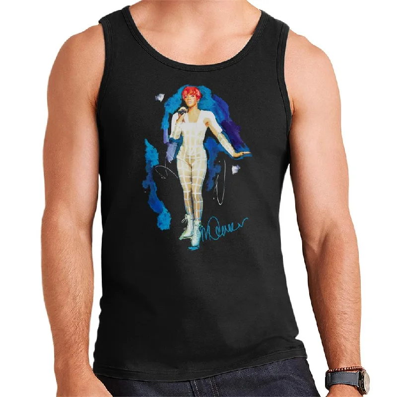 Sidney Maurer Original Portrait Of Rihanna Cut Out Outfit Men's Vest