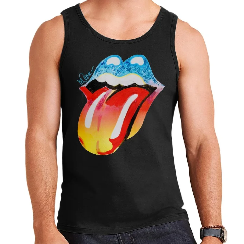 Sidney Maurer Original Portrait Of Rolling Stones Forty Licks Art Men's Vest