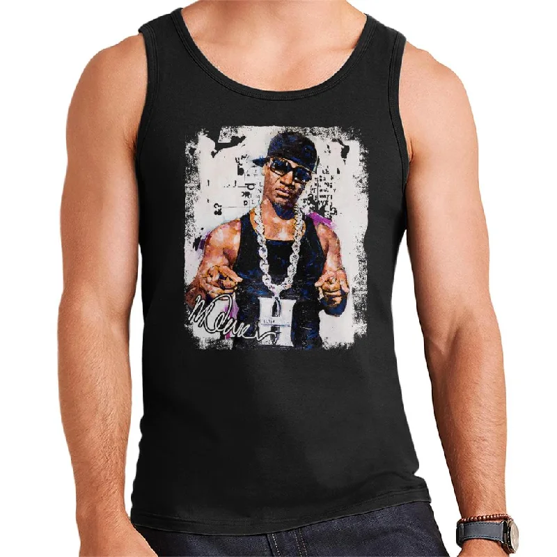 Sidney Maurer Original Portrait Of Young Jeezy Hustle Chain Men's Vest